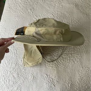 Wembley Khaki Sun Protection Hat NWT